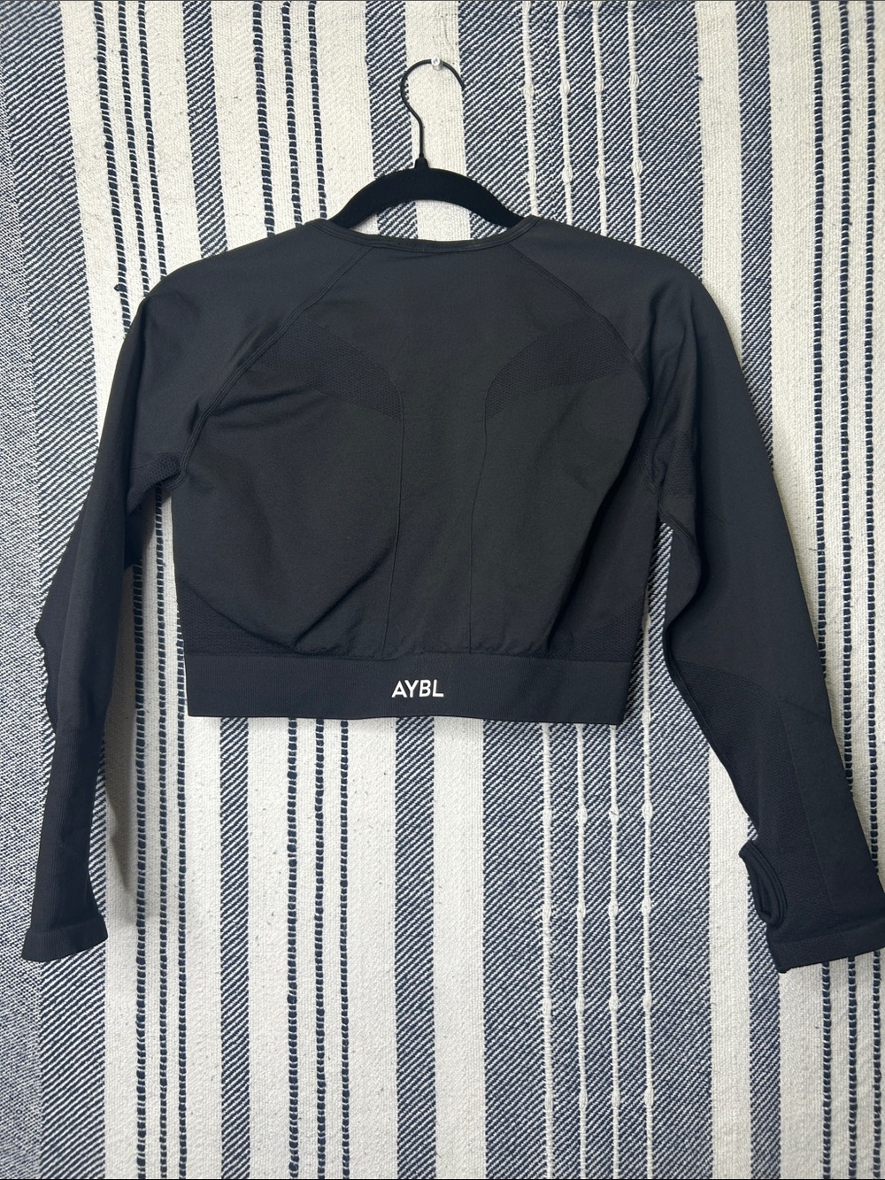 NWT AYBL Pulse Ombré Seamless Long Sleeve Crop Top - Picture 4 of 4